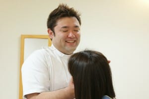 頸椎の調整